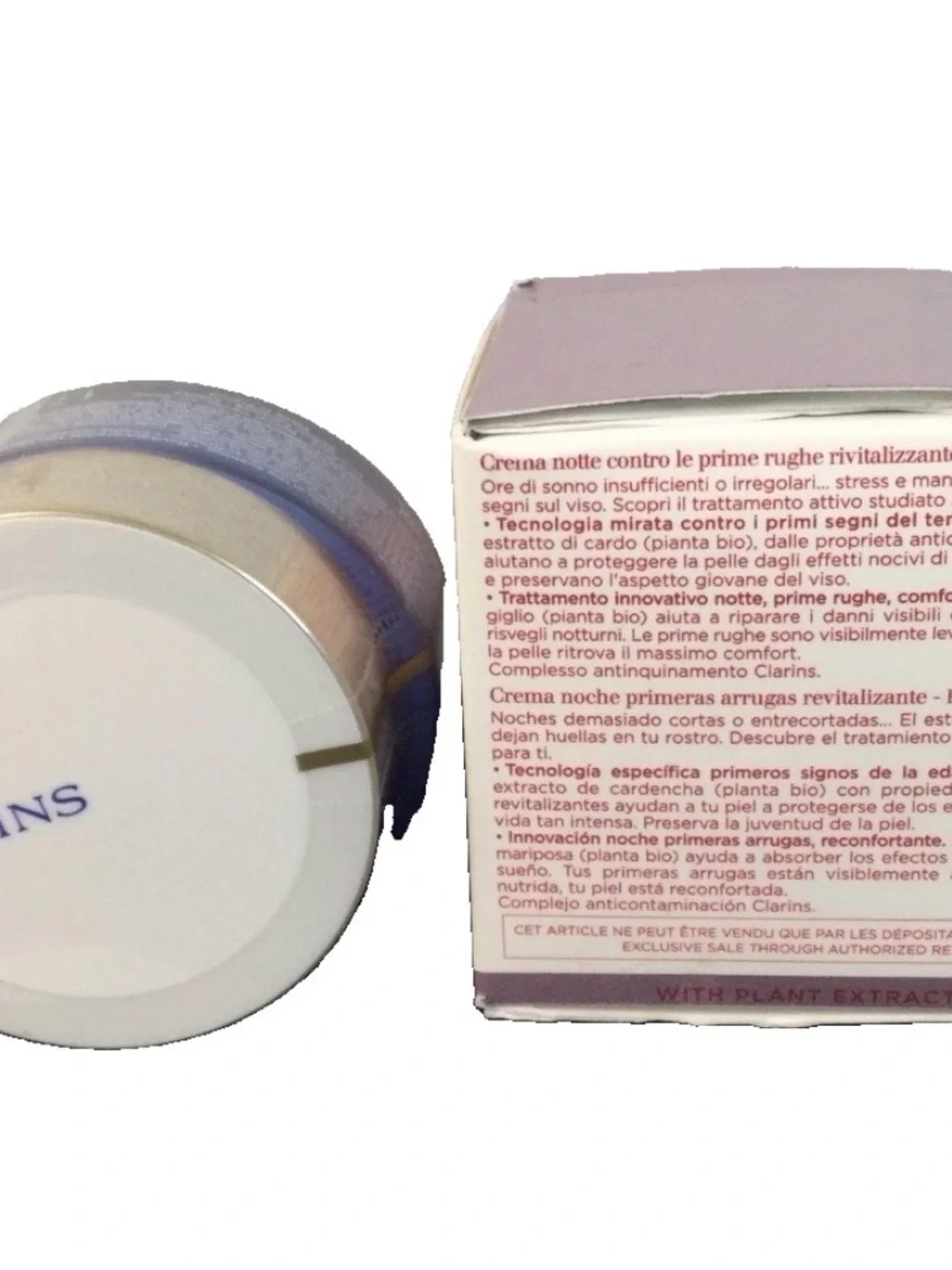 Clarins Multi-Intensive Nuit Super Restorative Night Cream 50ml/1.7oz NEW 2028